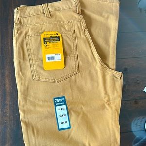 BRAND NEW With tags - Men’s Carhartt Rugged Relax Fit 5 pocket pants 🔨👷‍♀️🚜